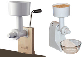 Family Grain Mill with Motor & Handle Family Grain Mill with Motor & Handle
